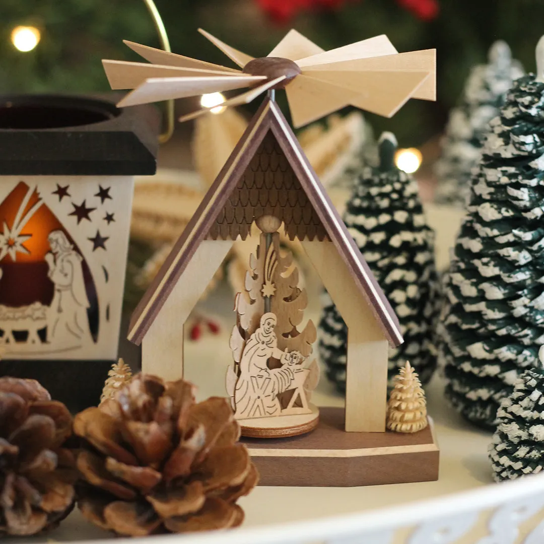 Spinning Table Top Decoration - Nativity