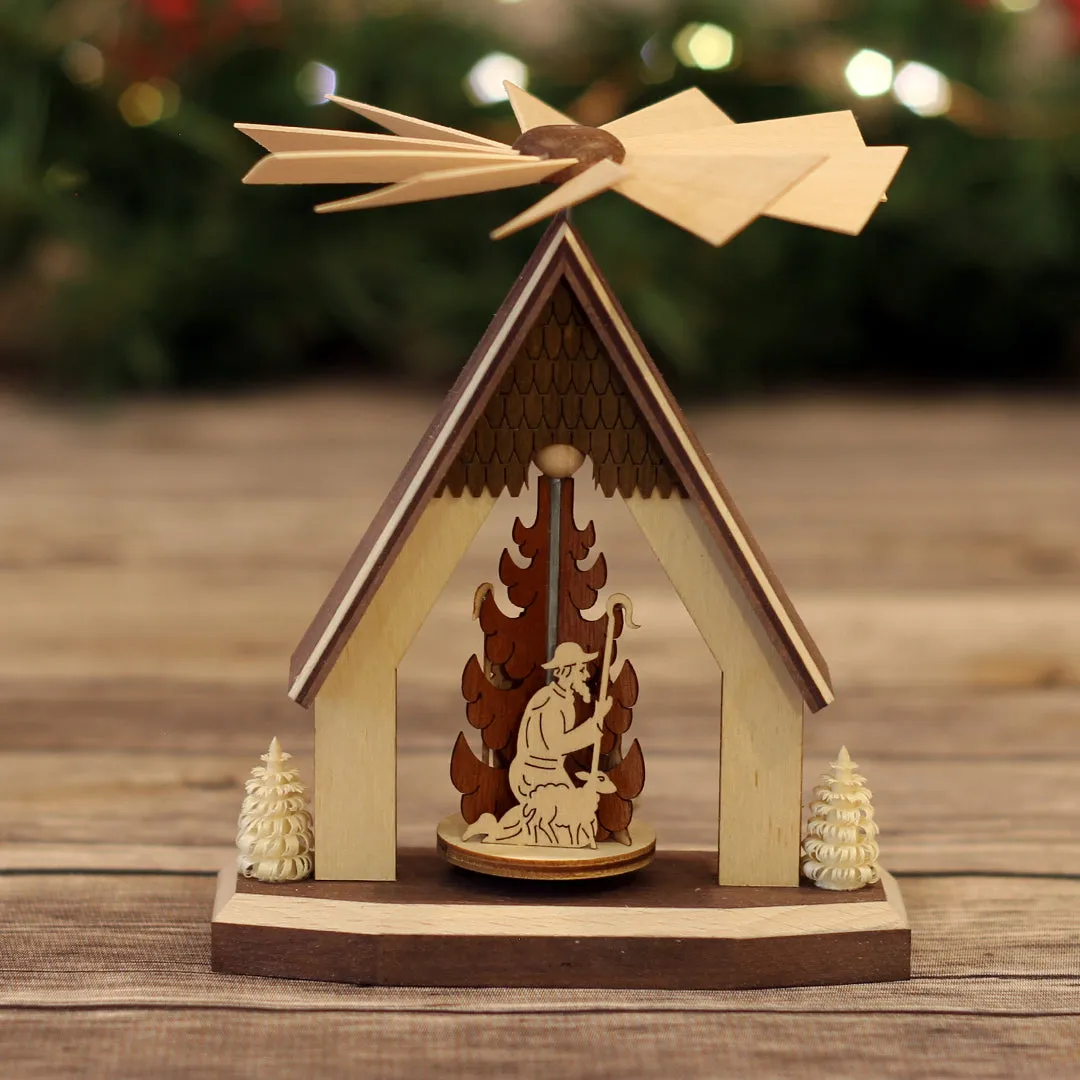 Spinning Table Top Decoration - Nativity