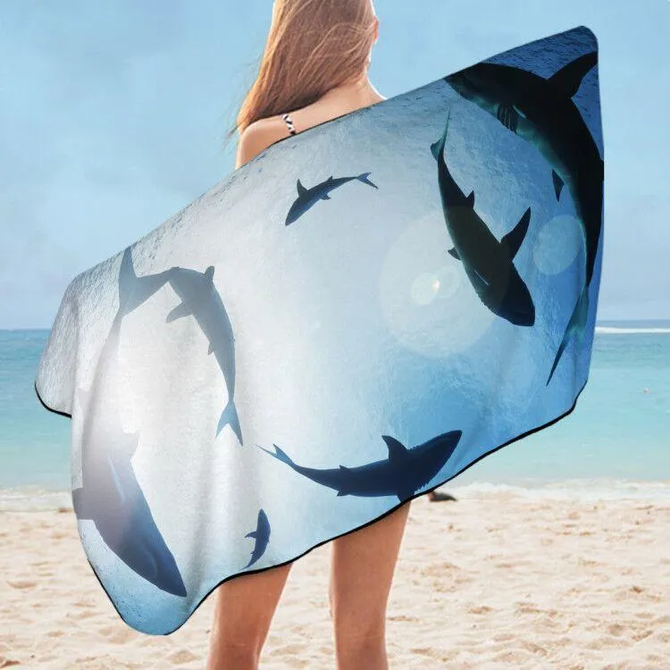 The Sharks Extra Large Towel