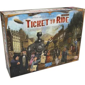 Ticket to Ride Legacy- Legendes uit het Westen NL versie