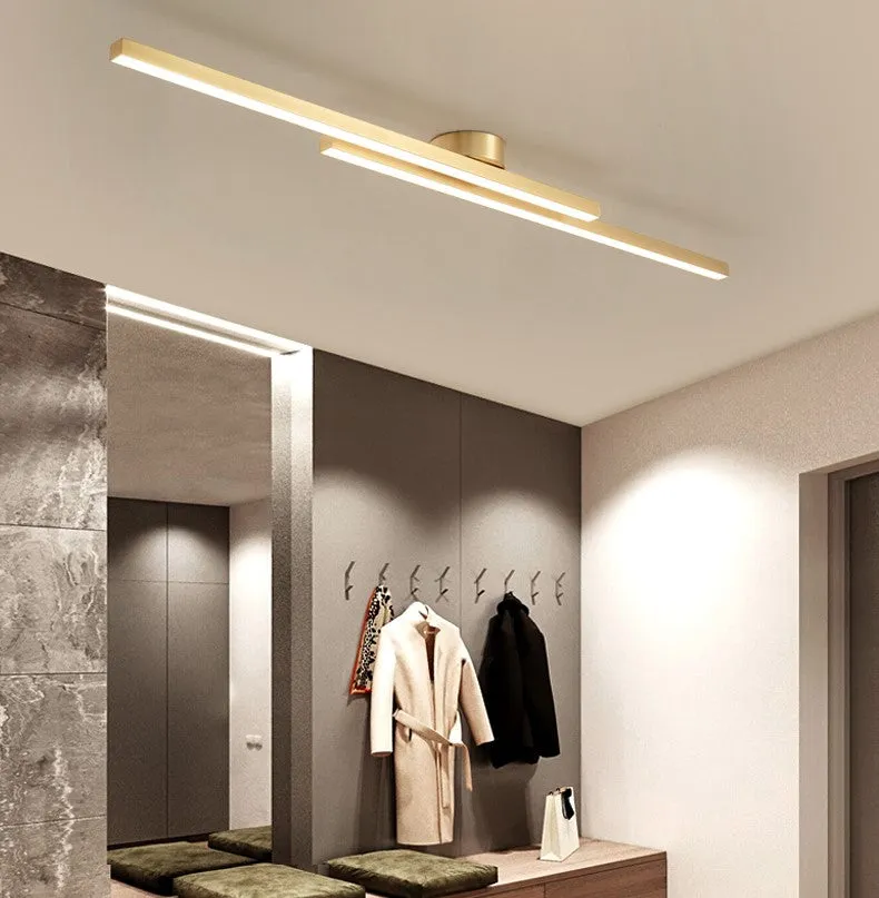 Torhild Twin Rectangular Ceiling Lamp