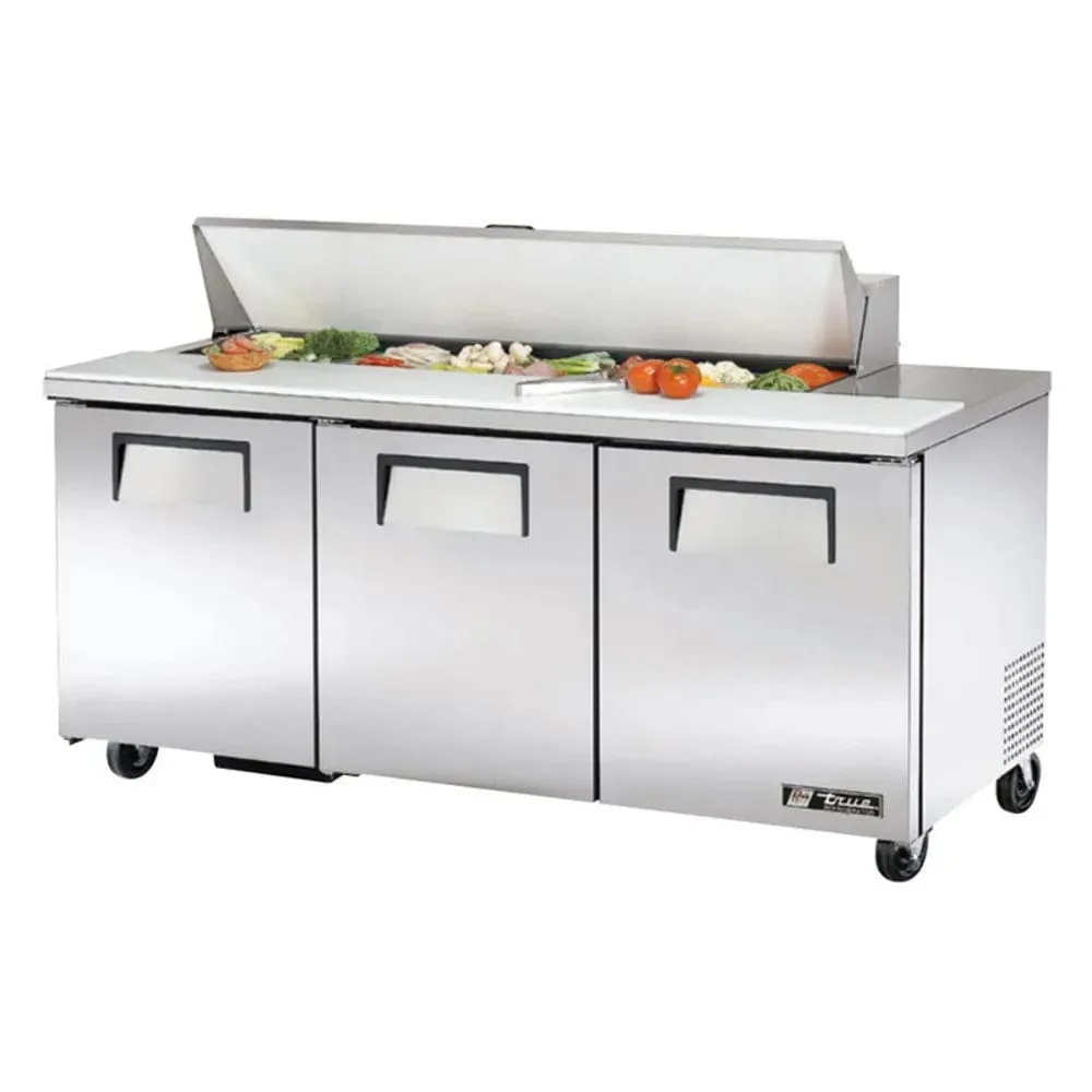 True TSSU-72-16-HC 72" Sandwich/Salad Prep Table