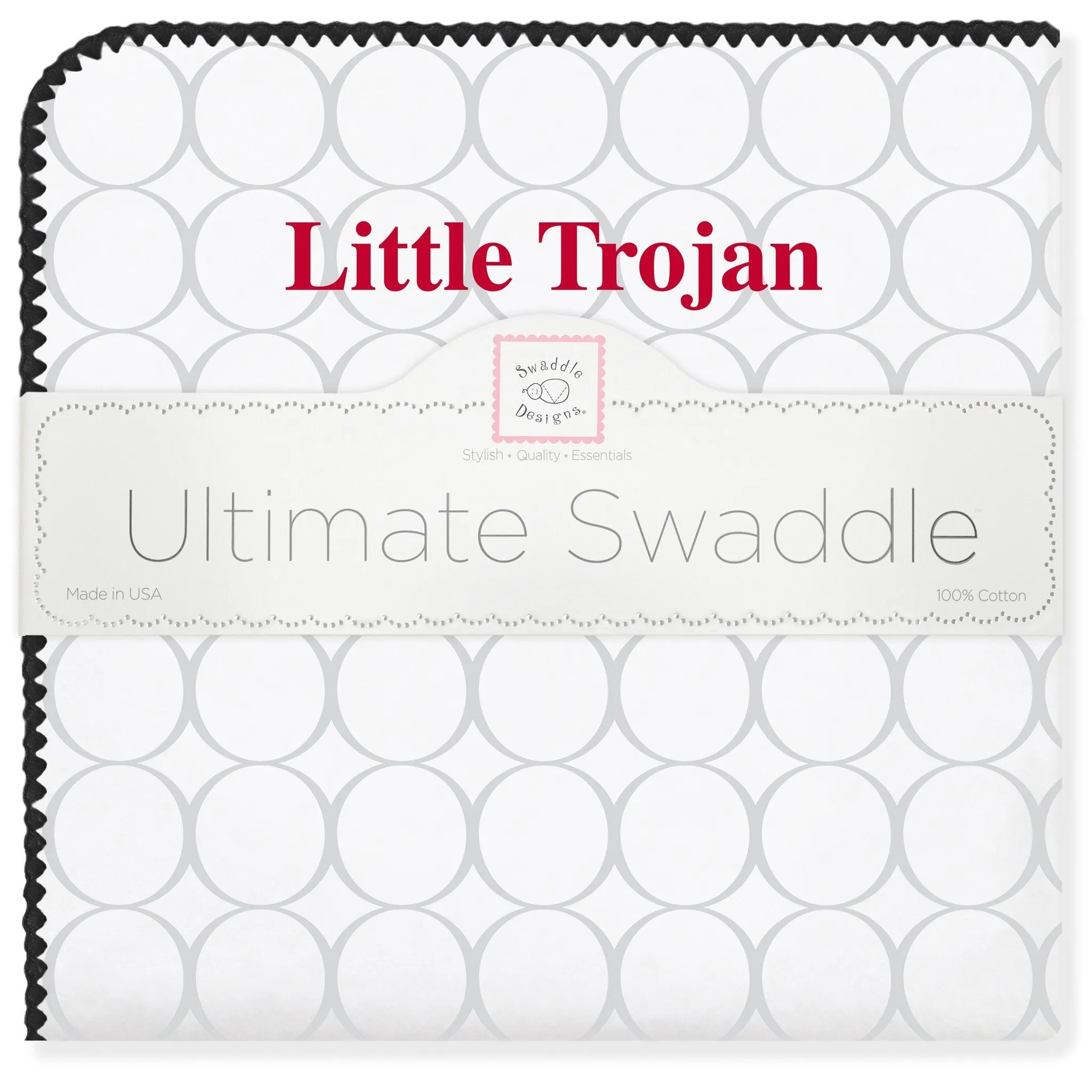 Ultimate Swaddle Blanket - Troy - Little Trojan