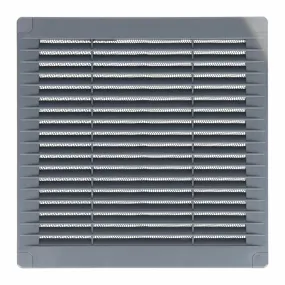 Ventilation grille EDM 87705 Grey 20 x 20 x 0,7 cm Mosquito net