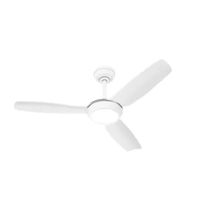 Vevare 52" Ceiling Fan DC Motor With Light Remote Control 5 Speed Fans White