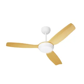 Vevare 52" Ceiling Fan DC Motor With Light Remote Control 5 Speed Fans Wood