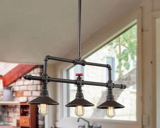 VILLE Ceiling Pipe Industrial Lamp