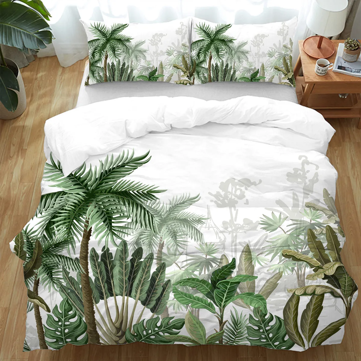 Vintage Tropical Bedding Set